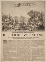 De Derde Zee-slagh (The Third Sea Battle), Dutch 17th Century, 1673