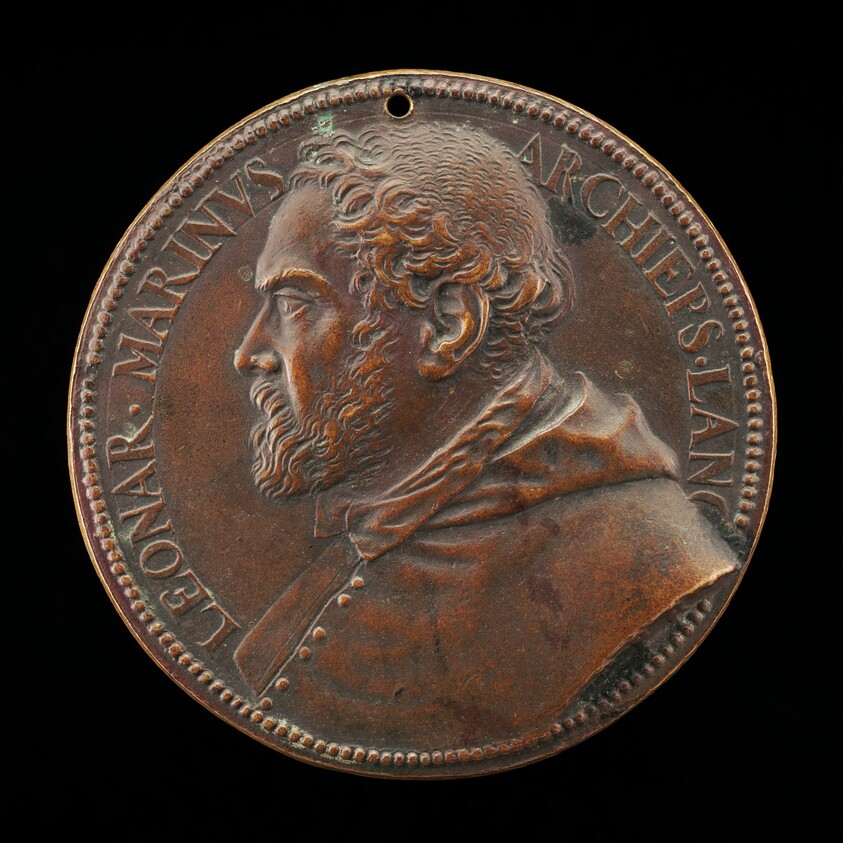Leonardo Marini, died 1572, Archbishop of Lanciano [obverse]