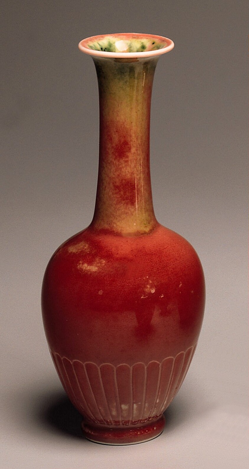 Petal-Decorated Vase