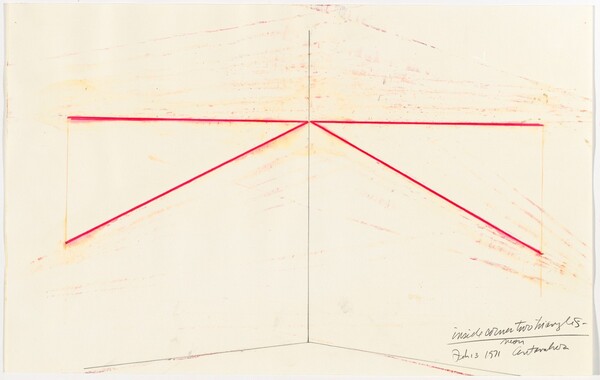 Inside Corner Two Triangles: Neon