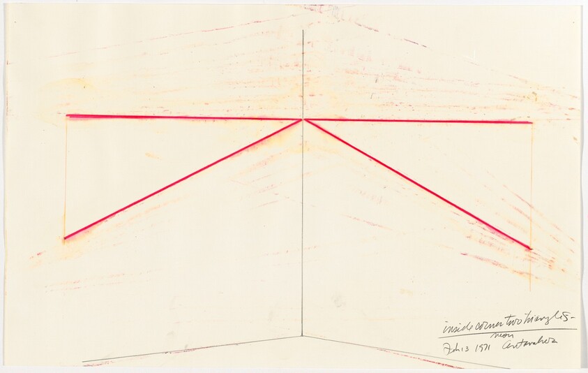 Inside Corner Two Triangles: Neon