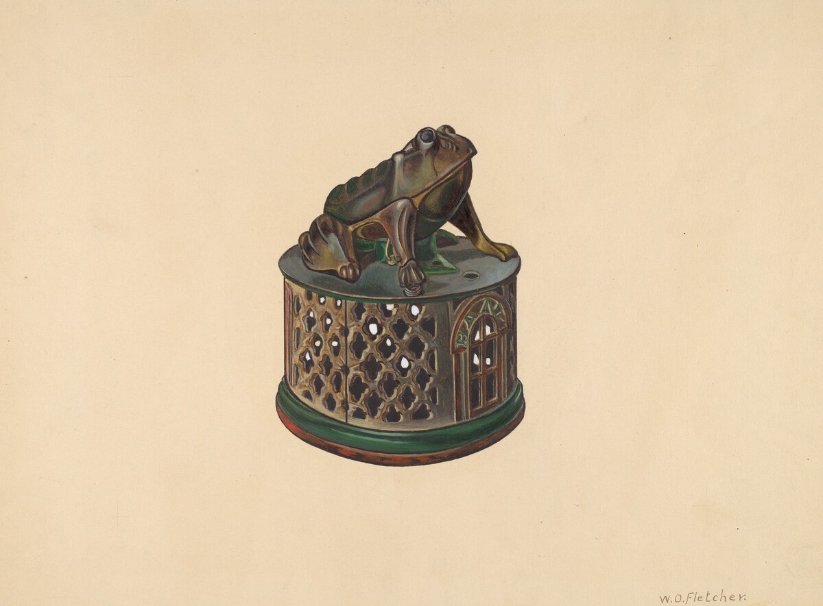 Toy Bank: Frog