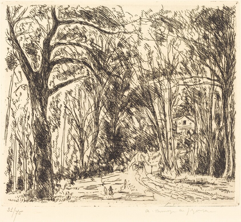 The Great Oak at Chaville (Le gros chene a Chaville)