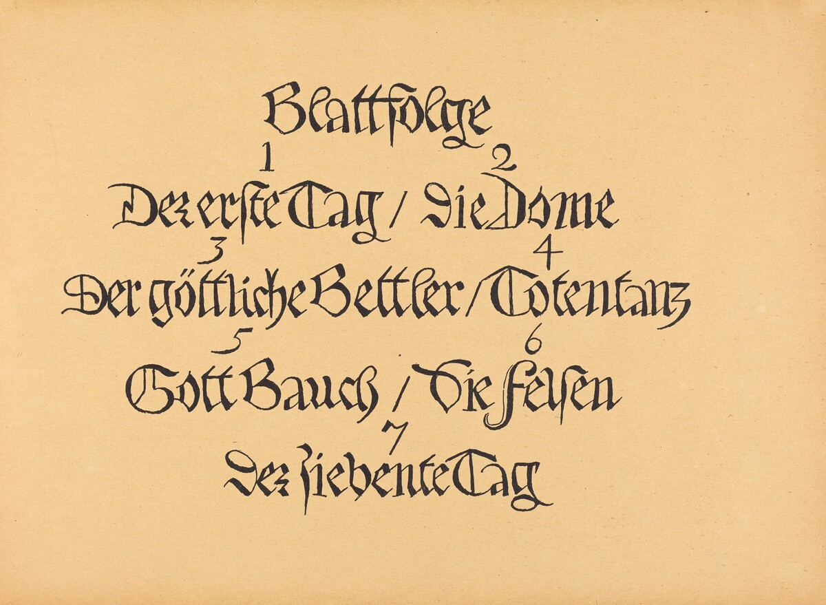 Die Wandlungen Gottes