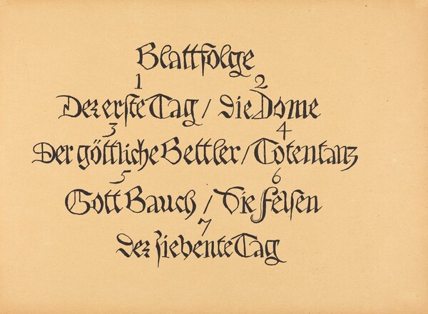 Die Wandlungen Gottes