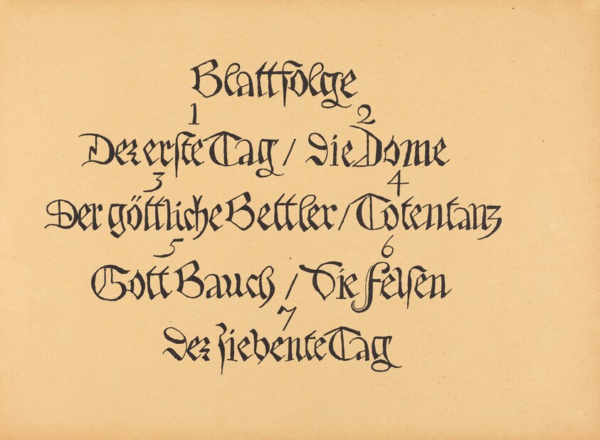 Die Wandlungen Gottes