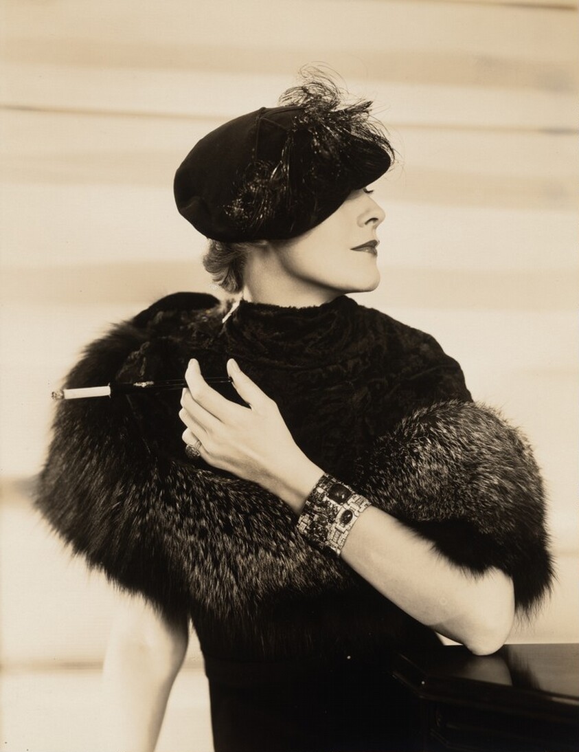 Tam with Feathers, Harper's Bazaar