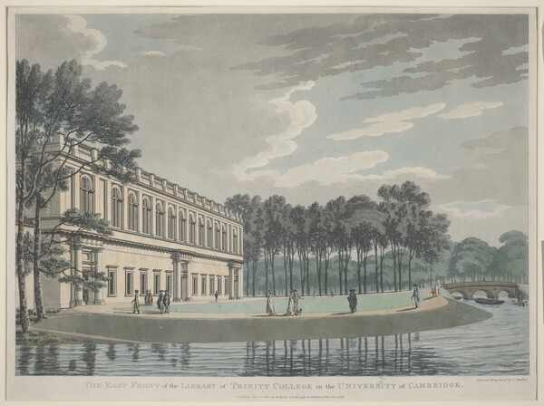 The East Front of the Library of Trinity College