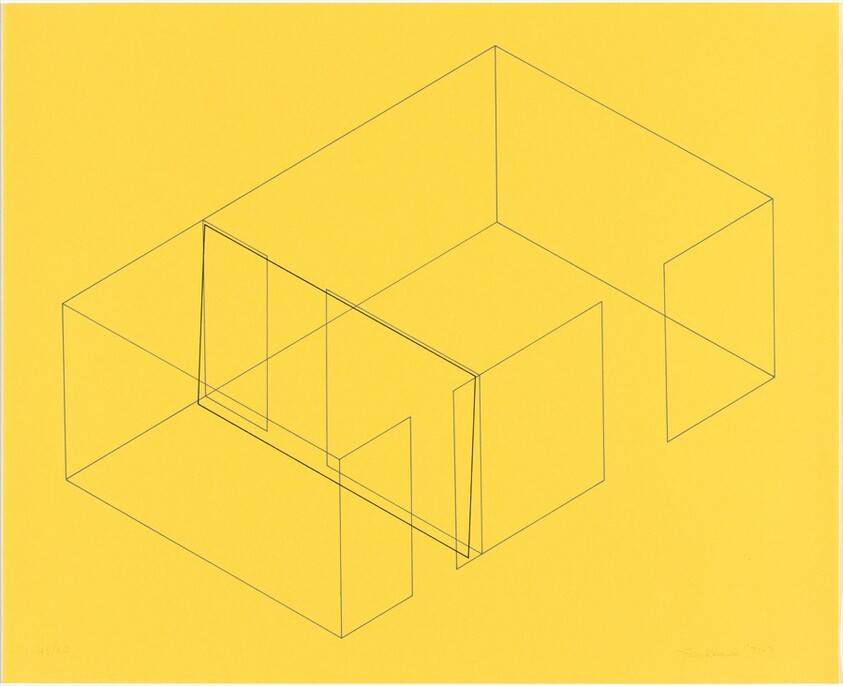 Untitled from Eight Variations for Galerie Heiner Friedrich (Acht Variationen für die Galerie Heiner Friedrich)