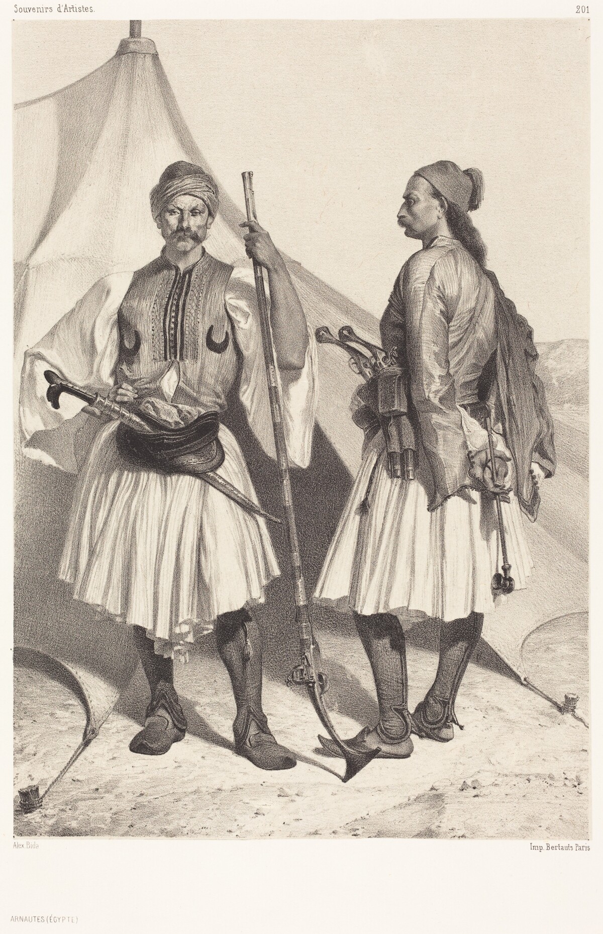 Arnautes, Égypte (Albanians, Egypt)
