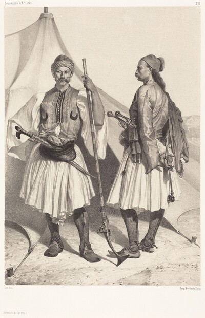 Arnautes, Égypte (Albanians, Egypt)