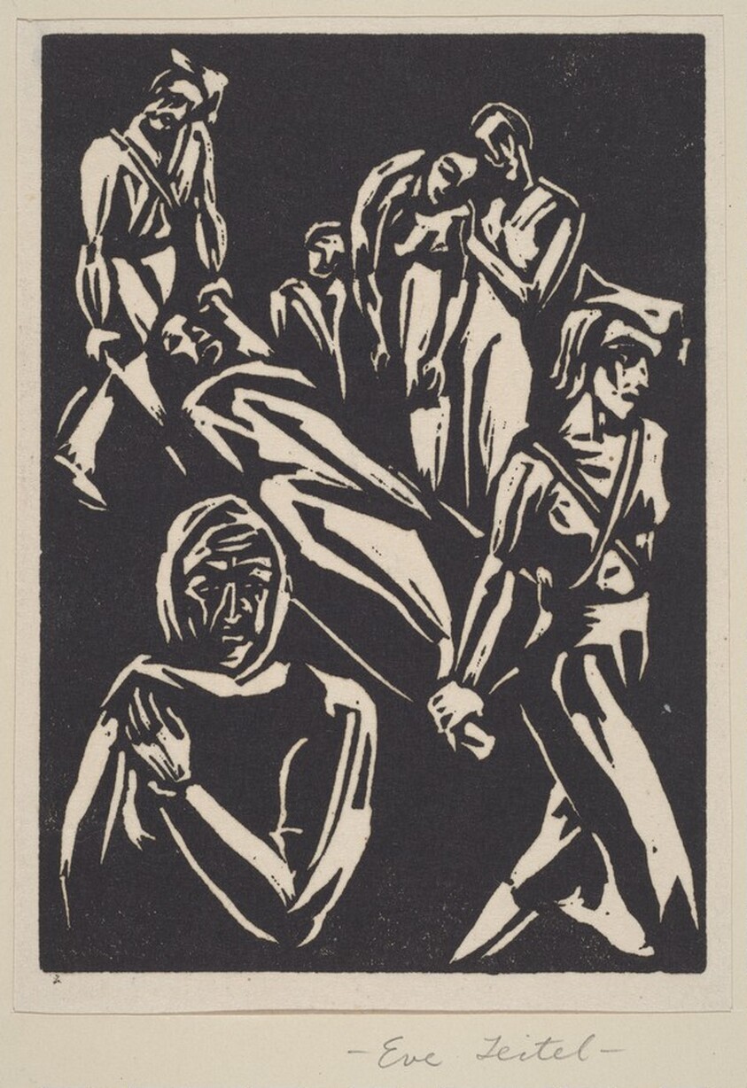 Untitled (Carrying Stretcher)