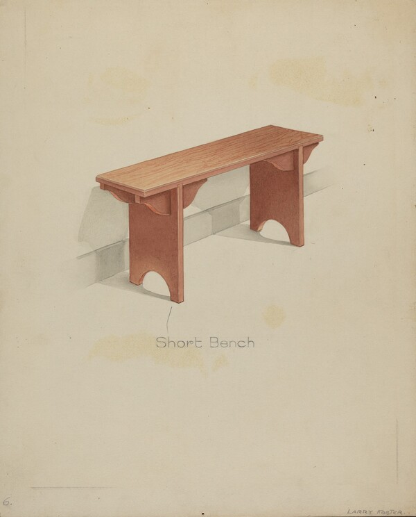 Shaker Short Bench
