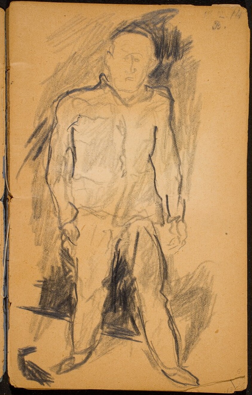 Gehender Mann (Man Walking) [p. 5]