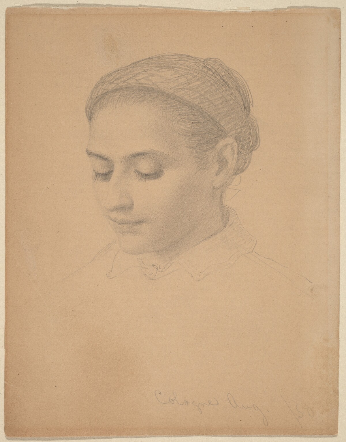 Head of a Young Woman