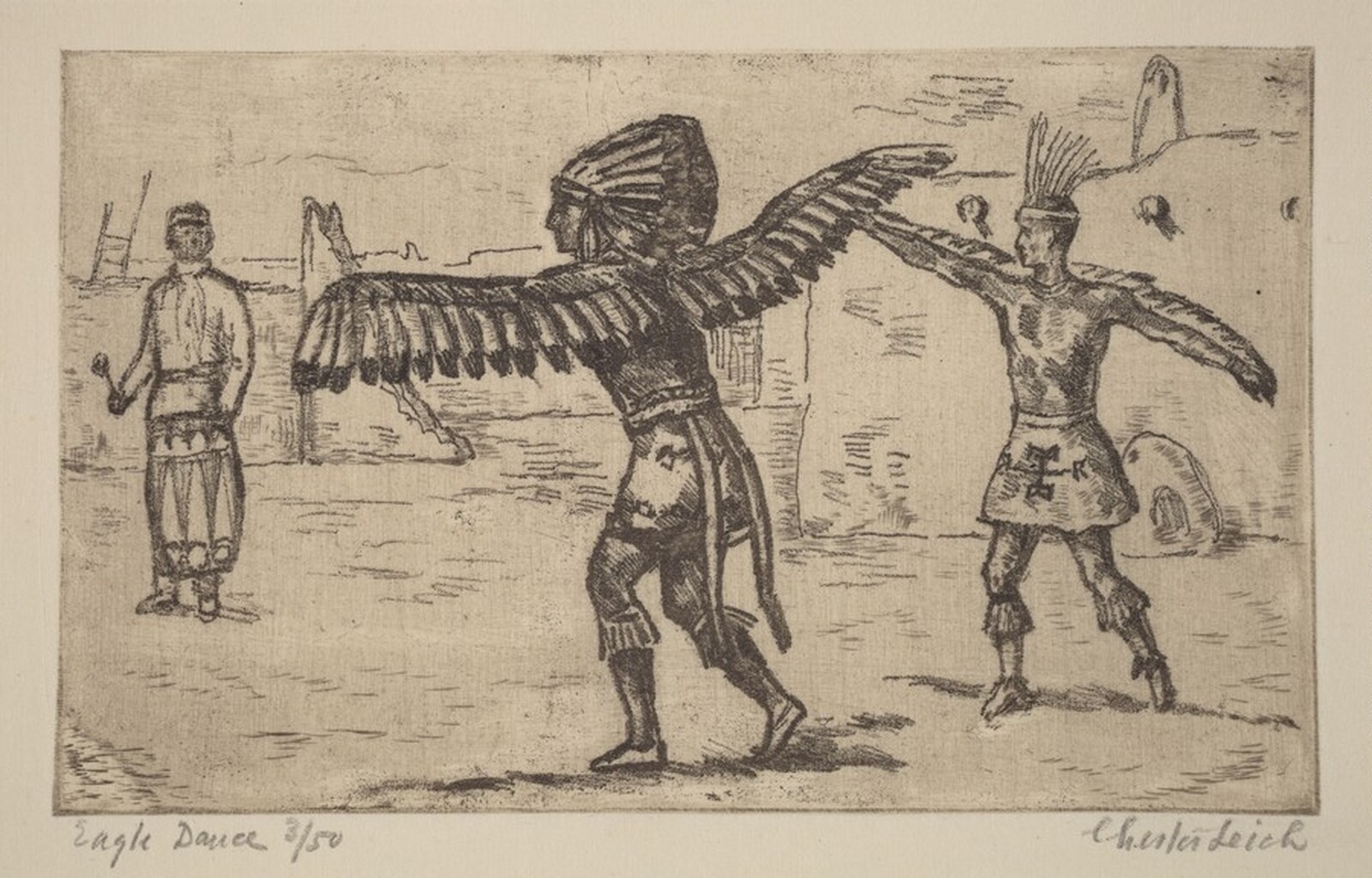 Eagle Dance, Chester Leich, c. 1935