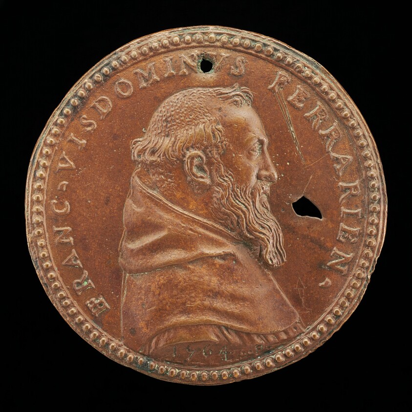 Francesco Visdomini of Ferrara, 1509-1573, Humanist and Hebraist [obverse]