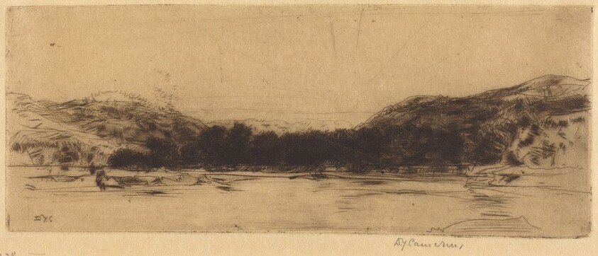 Sketch on the Tay