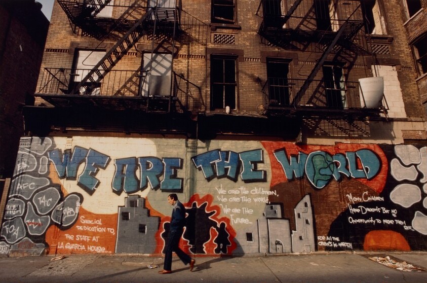 We Are The World, Spanish Harlem, New York
