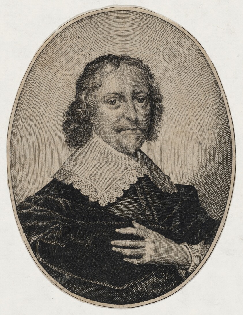 Portrait of a Man with a Broad Collar