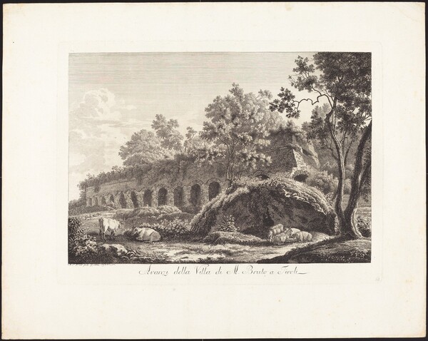 Avanzi della Villa di M. Bruto a Tivoli
