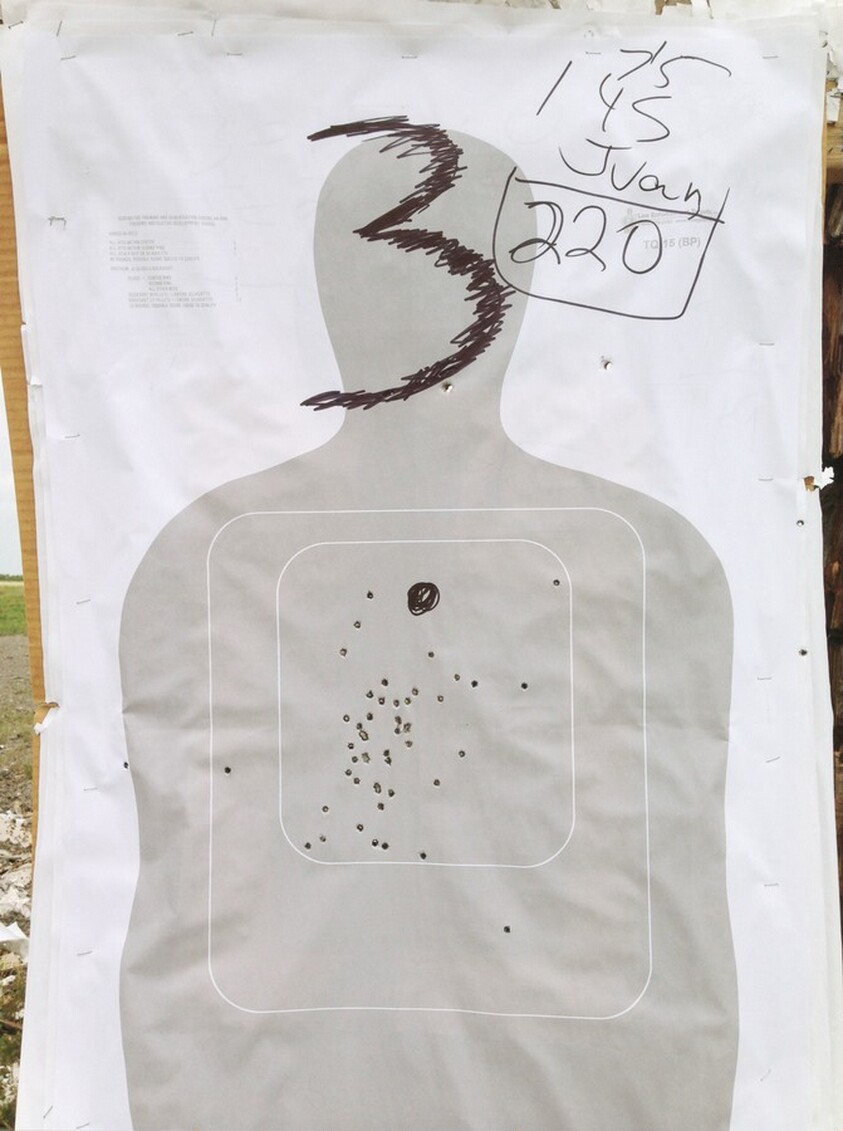 Border Patrol Target #46, Lower Rio Grande National Wildlife Refuge, Texas