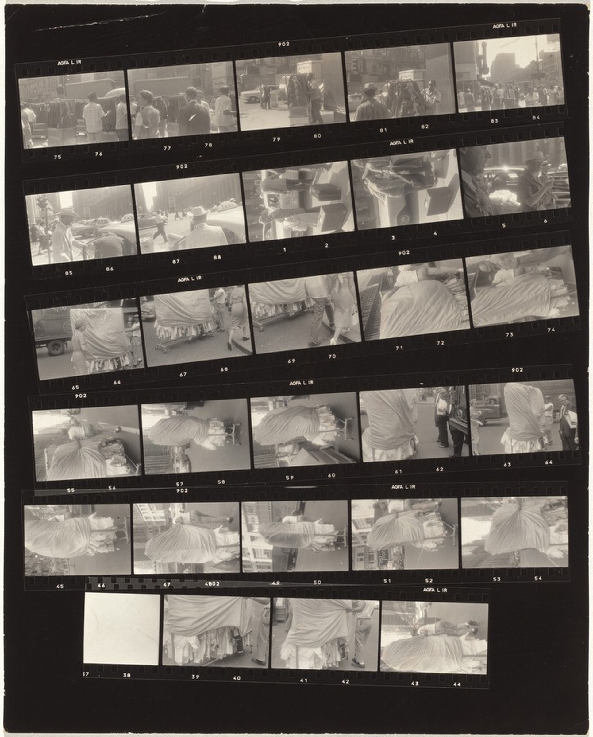 7th Avenue--New York City 1, Robert Frank, early 1950s