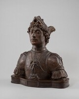 Bust of a Warrior, Imitator of Antonio del Pollaiuolo, 1850/1870