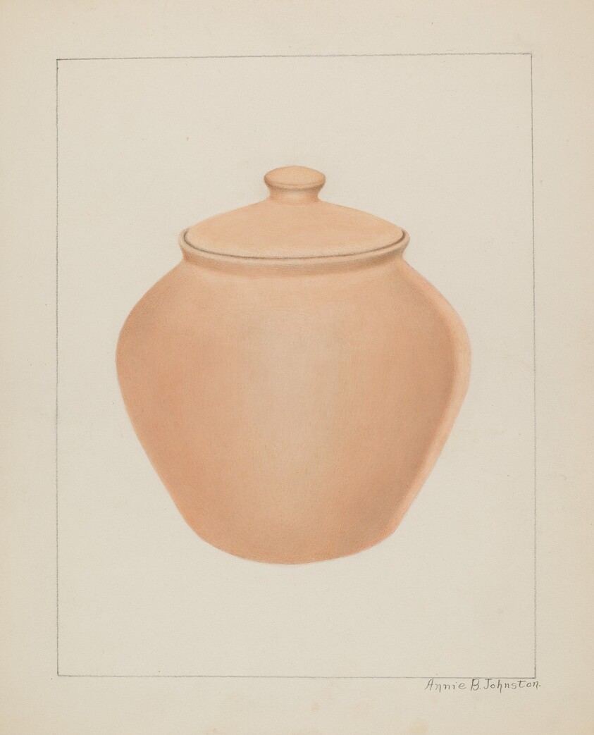 Stoneware Jar