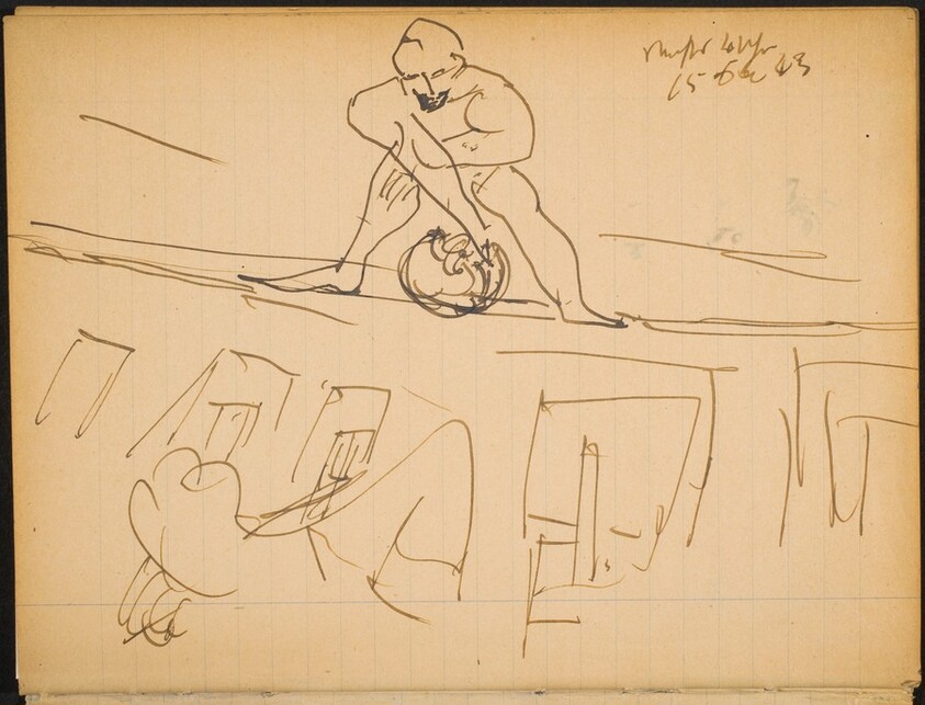 Seiltänzer (Tightrope Walker) [p. 1]