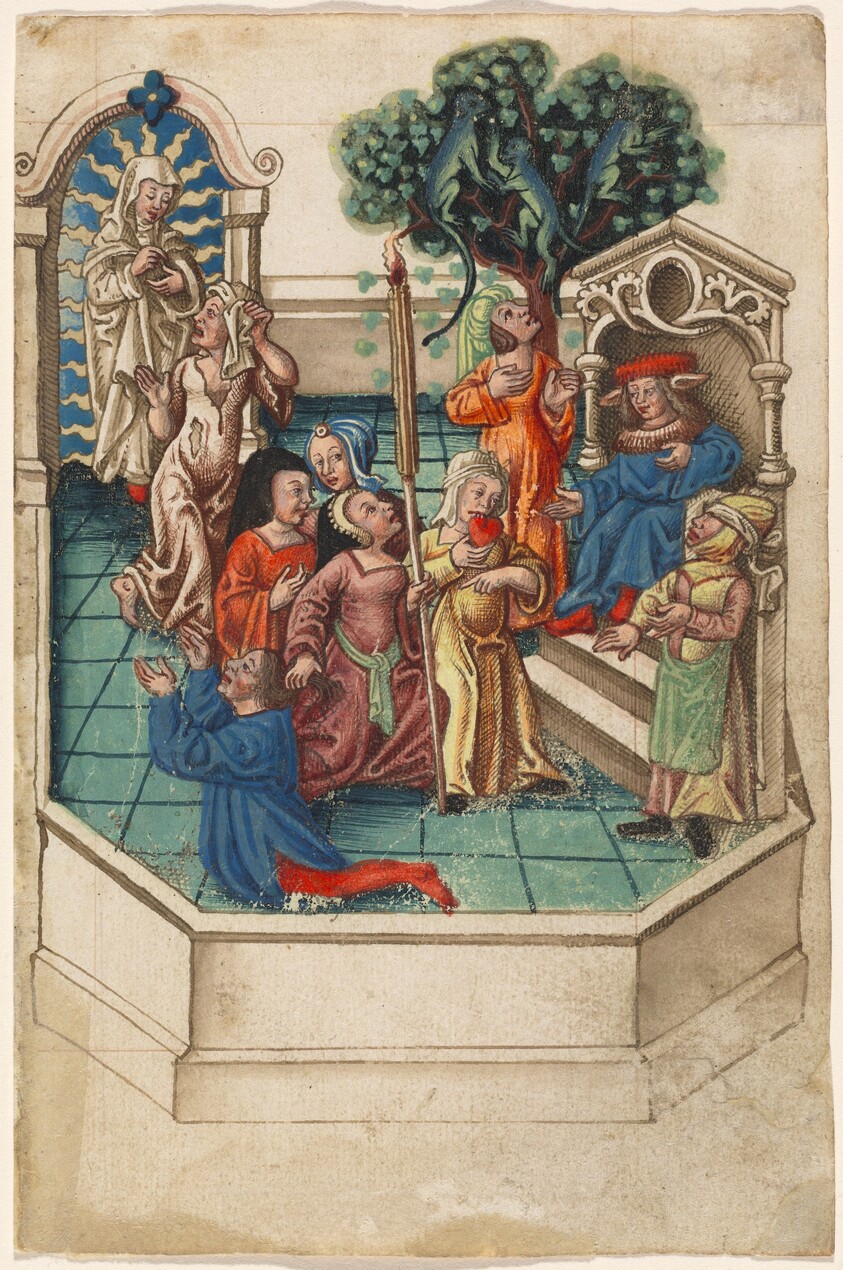 The Calumny of Apelles [fol. 6 recto]