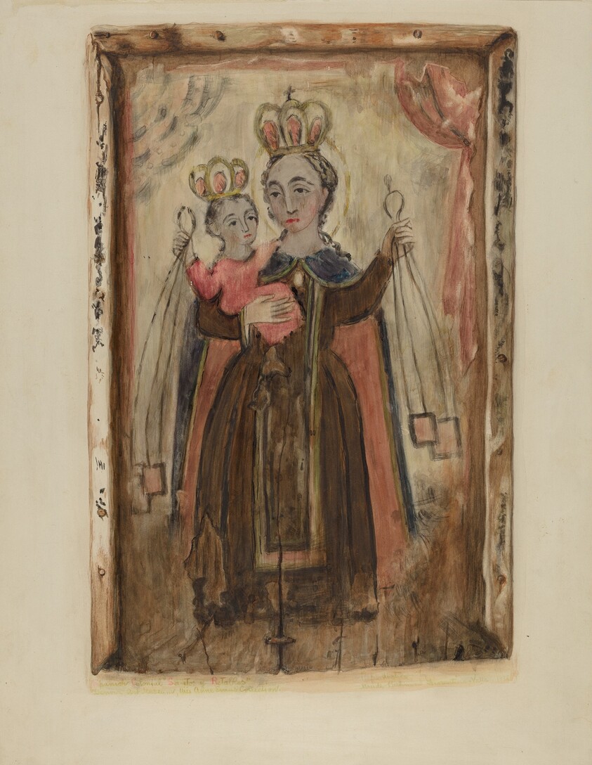 Retablo (Our Lady of Carmel)