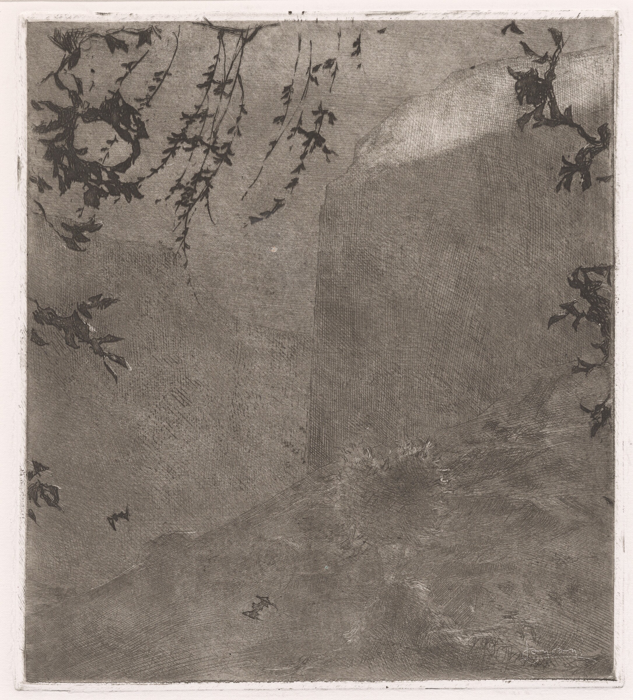 Il calar della notte (Nightfall), Luigi Conconi, c. 1902
