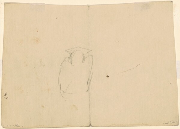 Unidentified Study [verso]