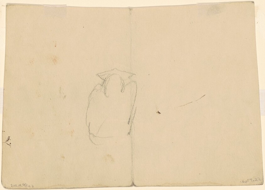 Unidentified Study [verso]