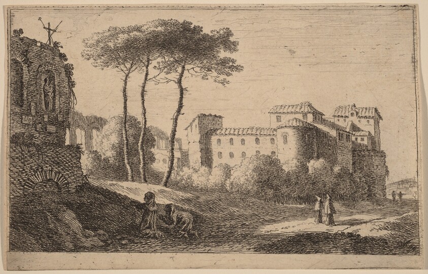 View of the Church "Quattro Santi Coronati"