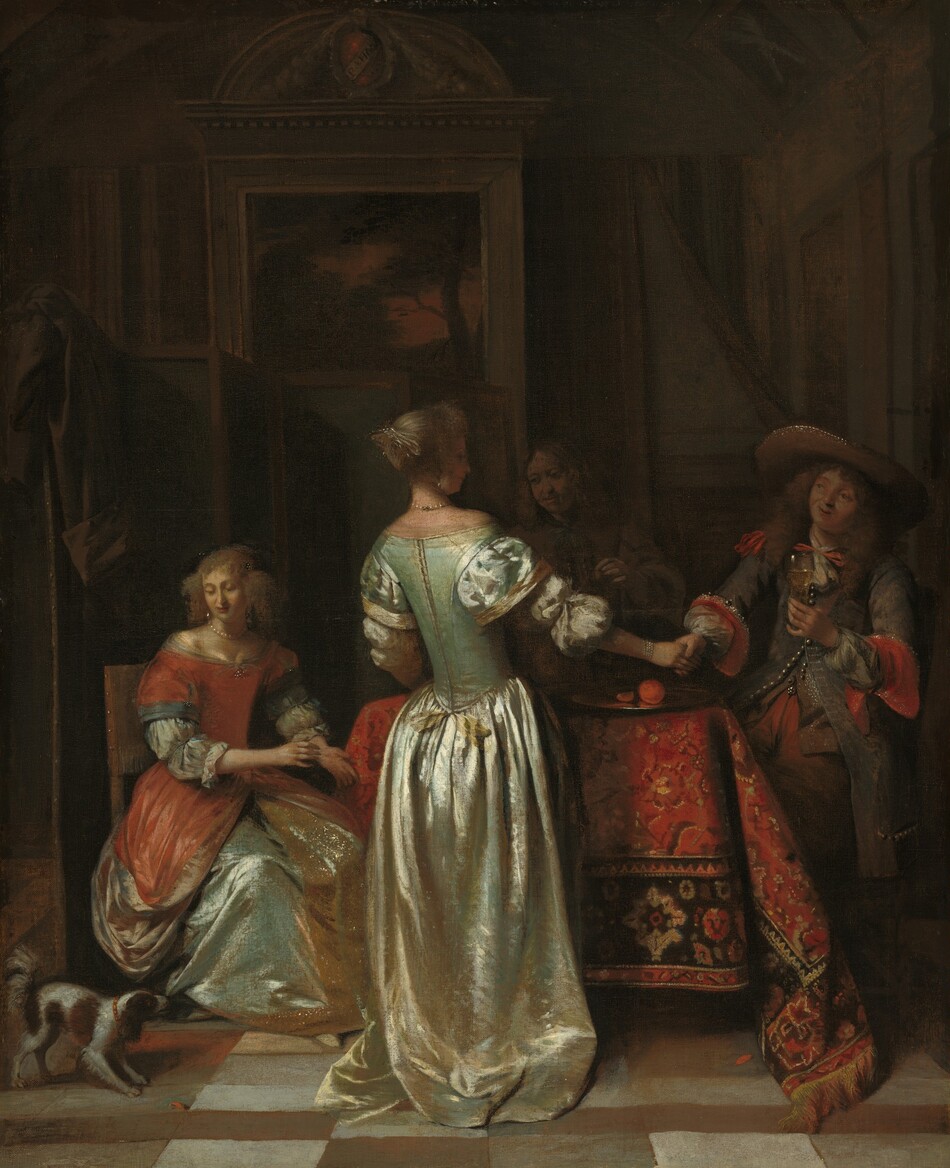 The Greeting by Hooch, Pieter de