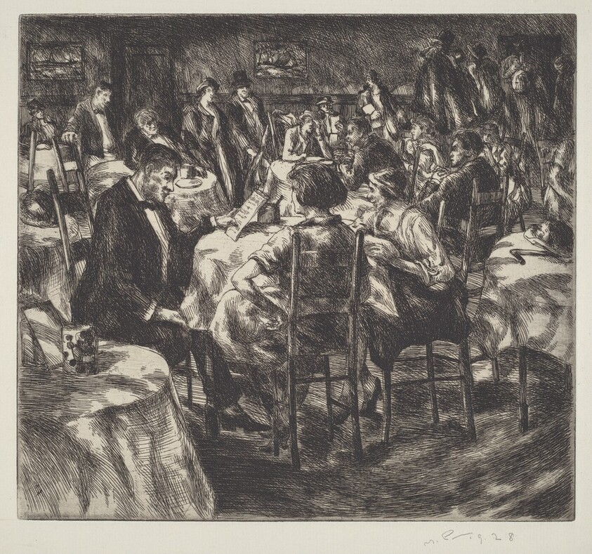 A Restaurant Interior