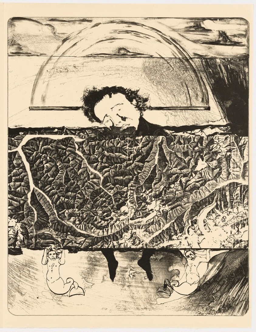 Plate (folio 32, side B, recto) from The Departure of the Argonaut