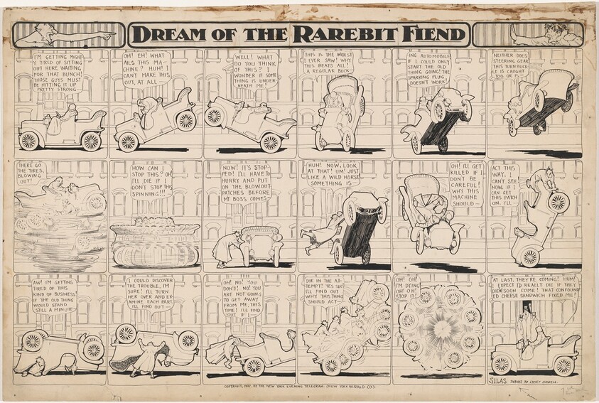 Dream of the Rarebit Fiend: Bucking Automobile