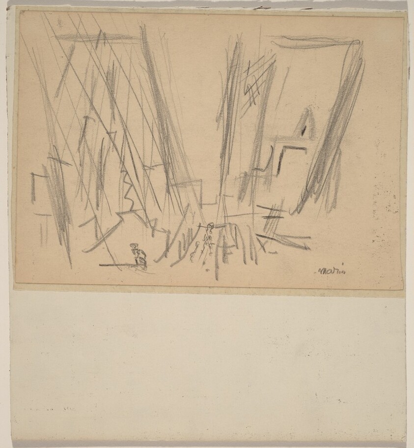 Brooklyn Bridge and City Scene N.Y.C.