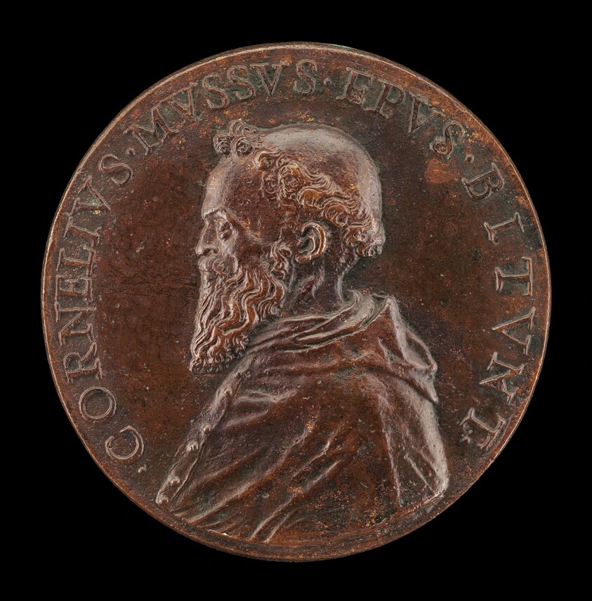 Cornelio Musso, 1511-1574, Franciscan Monk and Bishop of Bitonto 1547 [obverse]