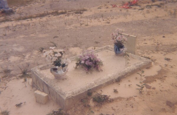 Child's Grave with Silver Trim, Hale County, Alabama