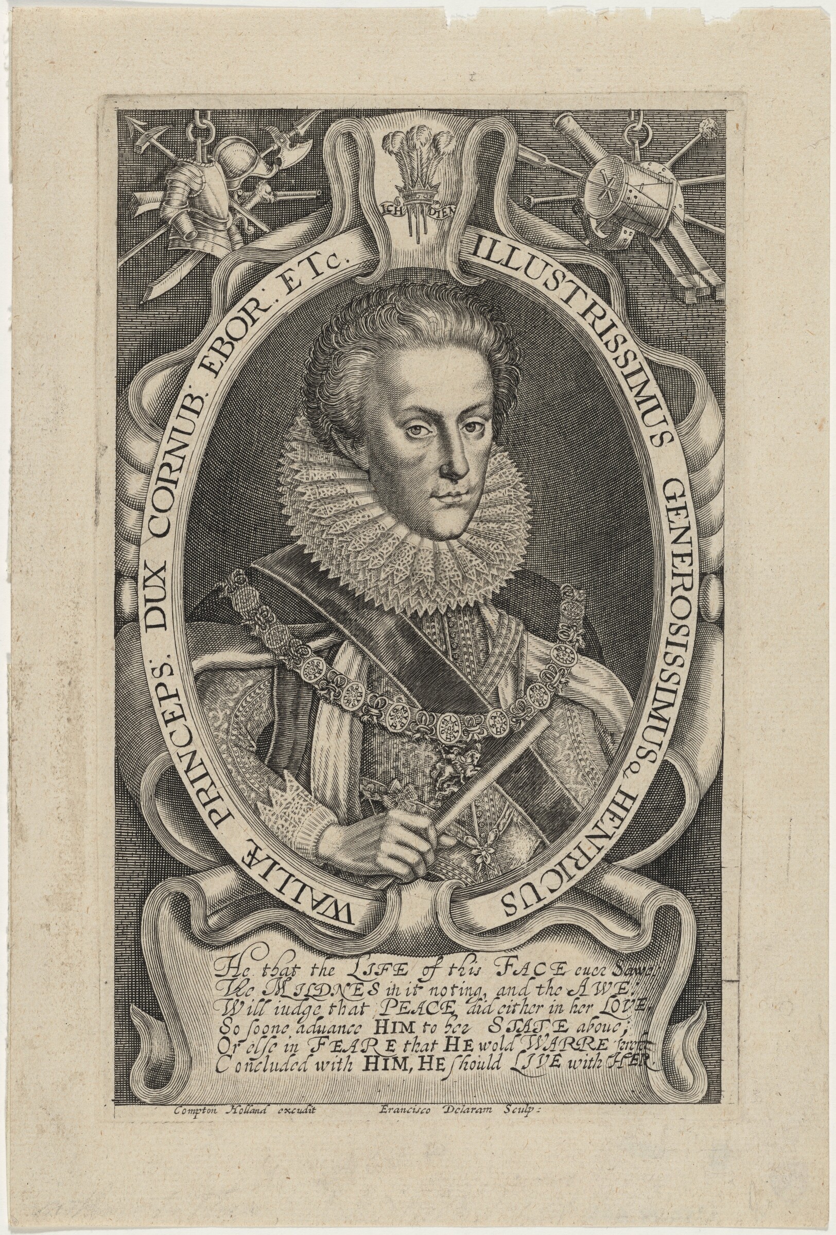 Henrici VIII Angliae, Franciae et Hiberniam Rex (King Henry VIII), Francis Delaram