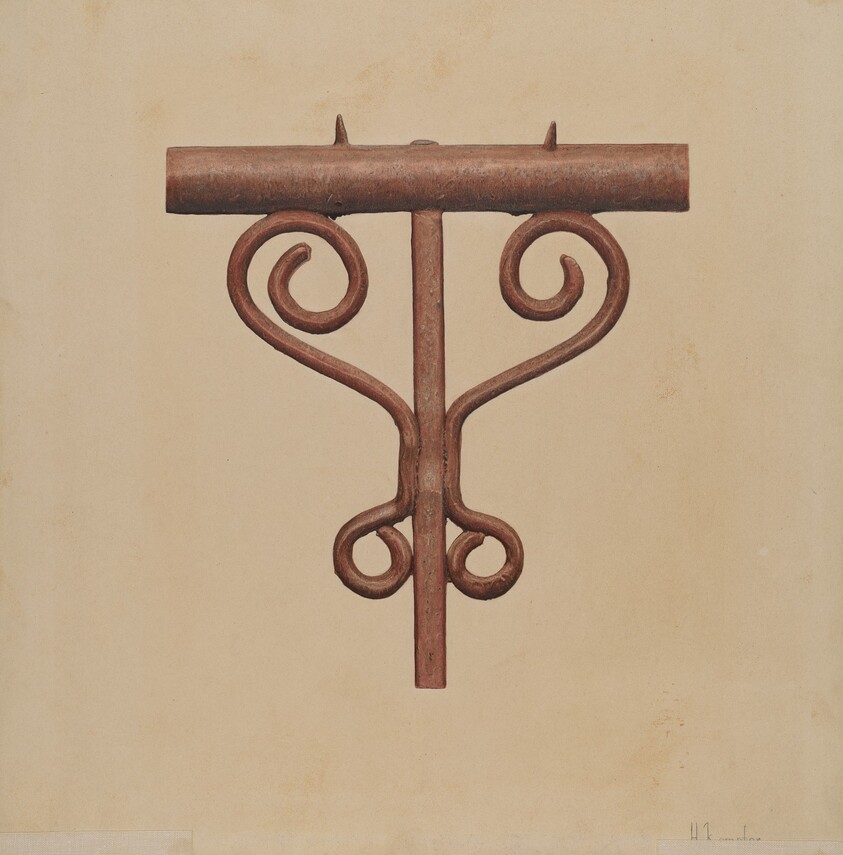 Cast Iron Window Railing