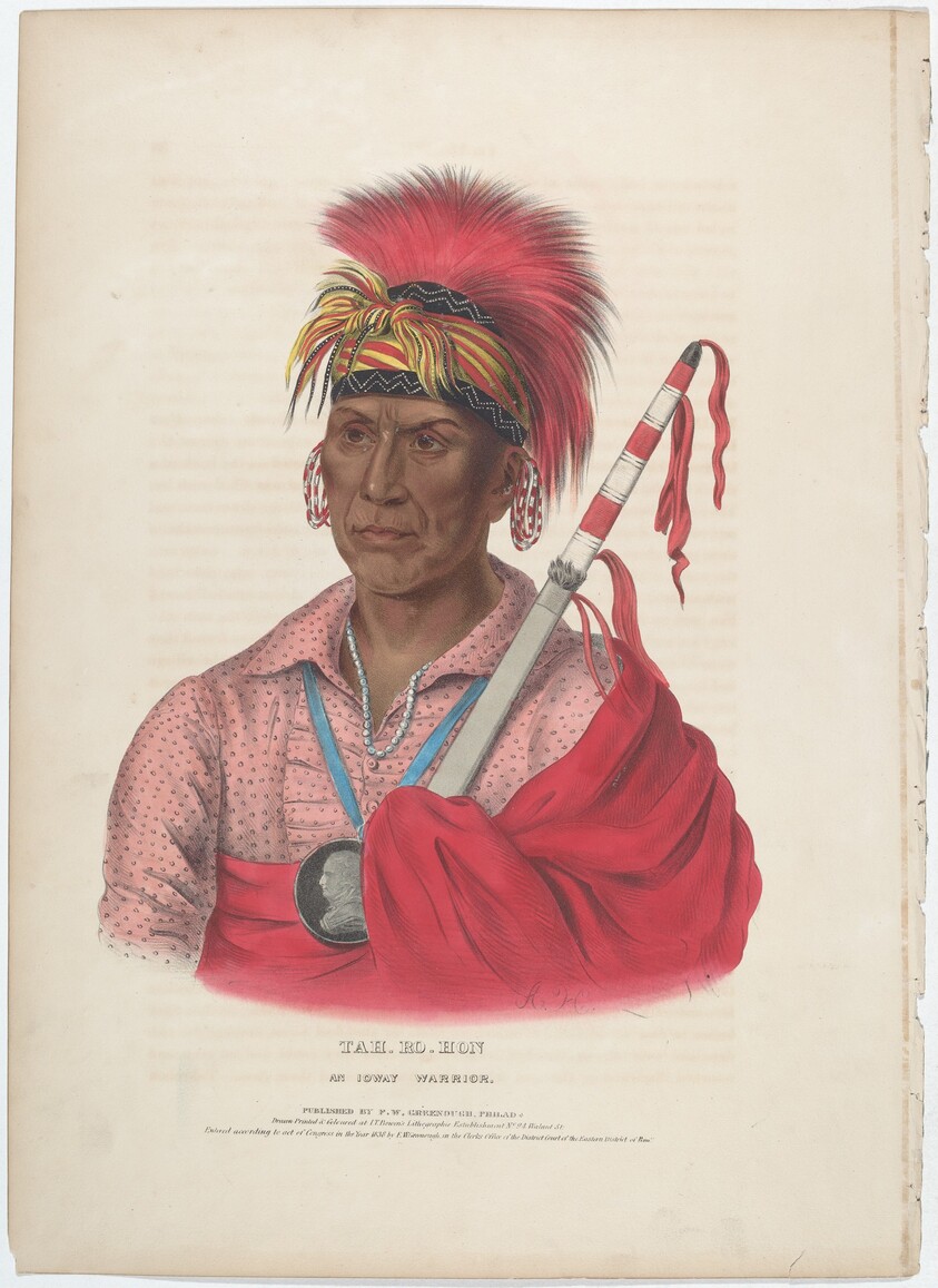 Tah-Ro-Hon, An Ioway Warrior