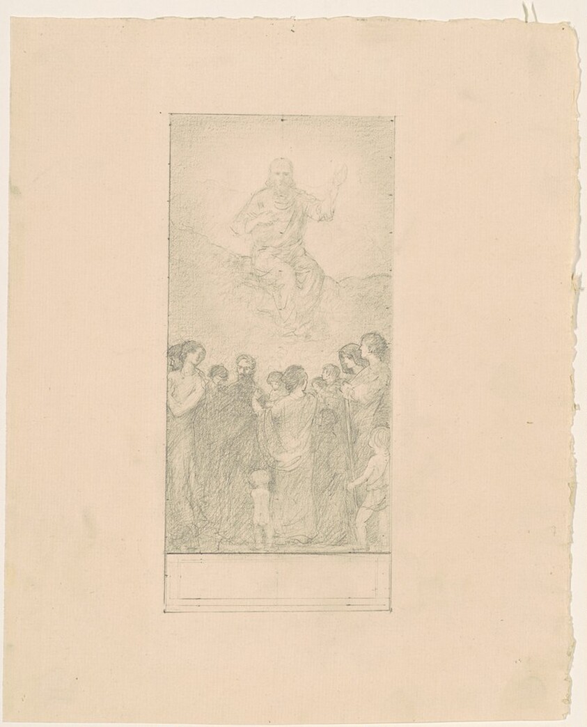 Study for "The Sermon on the Mount"