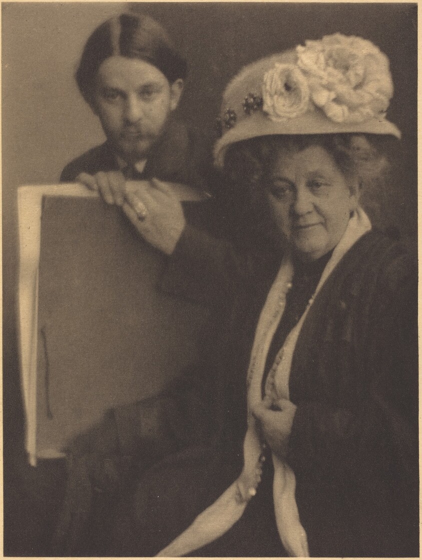 Alvin Langdon Coburn and His Mother