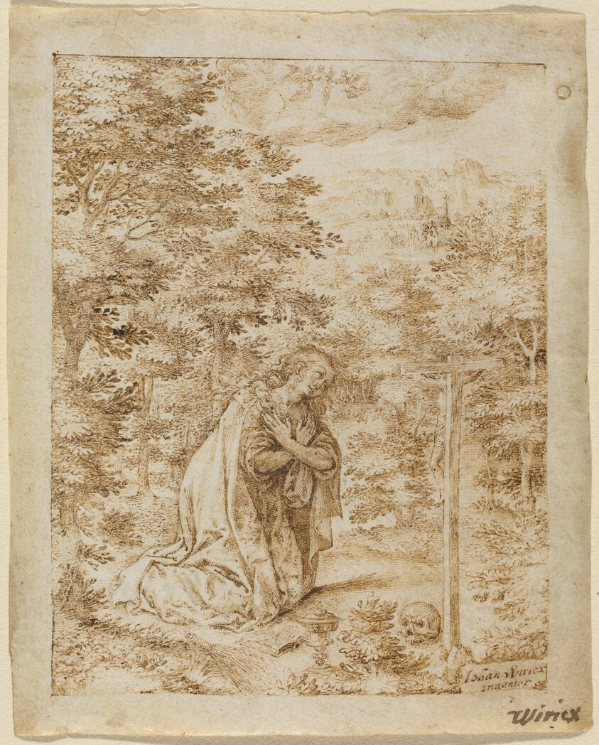 Mary Magdalene Praying in the Wilderness