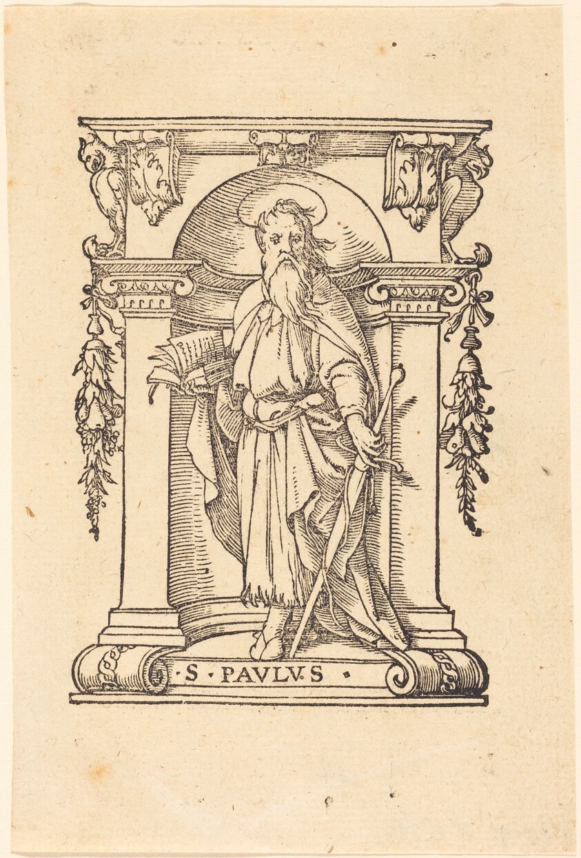 Saint Paul with Book and Sword
